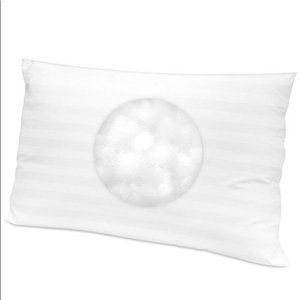 SensorPEDIC Dobby Stripe SoftLOFTFiber Fill Pillow/ 2 pillows included